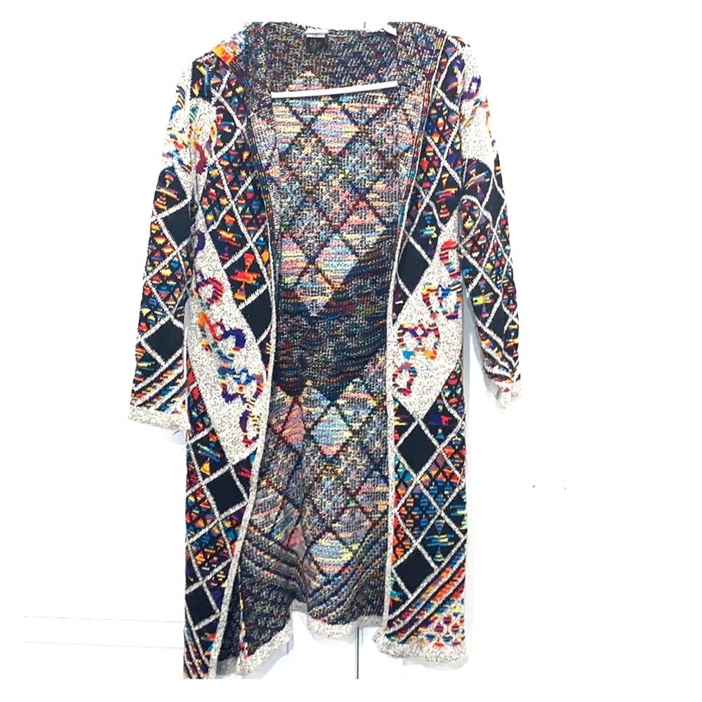 Long Cardigan (Long, Hooded)